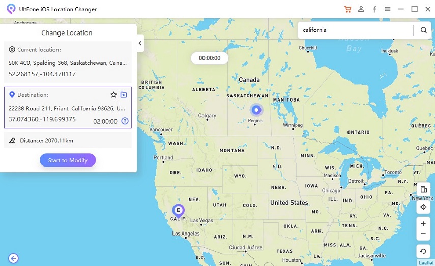 How to Fake/Change Your Location on Find My Friends via UltFone iOS Location Changer 3