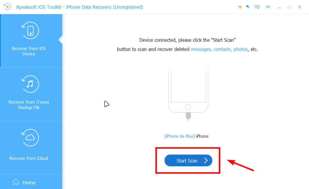 start-scanning-the-ios-device